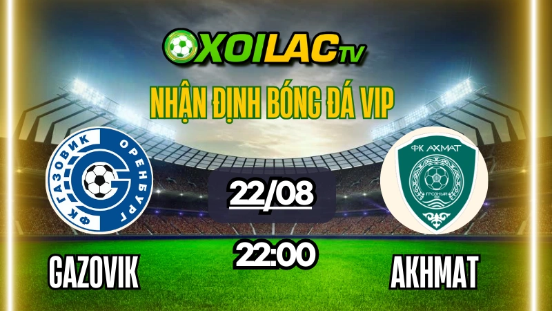 Nhận định bóng đá Orenburg vs Akhmat Grozny, 22/8: Màn báo thù bất thành?