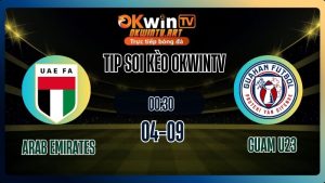Tip soi kèo UAE U23 vs Guam U23 - Vòng loại AFC U23 Asian Cup 2026